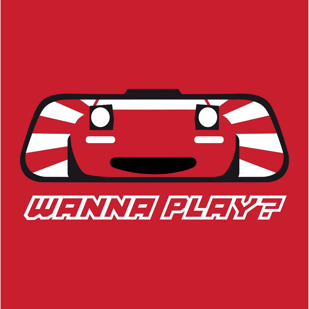 T-Shirt Uomo - Mazda MX5 - "Wanna Play?"