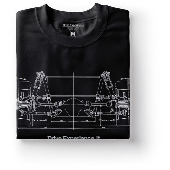 T-Shirt Uomo - Progetto Tecnico – Ferrari F40
