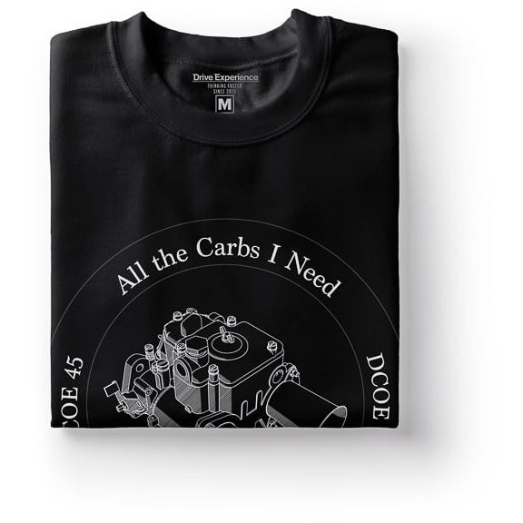 T-Shirt Uomo - Carburatore - All the carbs I need
