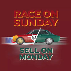 T-Shirt Uomo - Alfa GT – Race on sunday, sell on monday
