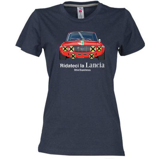 T-shirt Donna - Lancia Fulvia Ridateci La Lancia