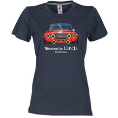 T-shirt Donna - Lancia Fulvia Ridateci La Lancia